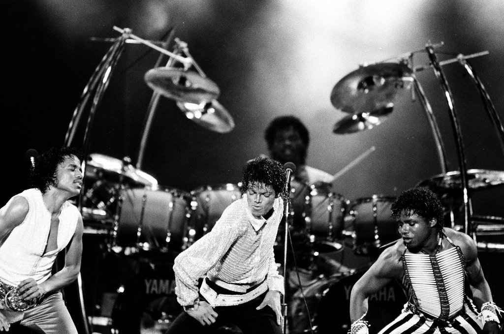 Michael Jackson concert at Comiskey Park - Ringham for Chicago Sun-Times