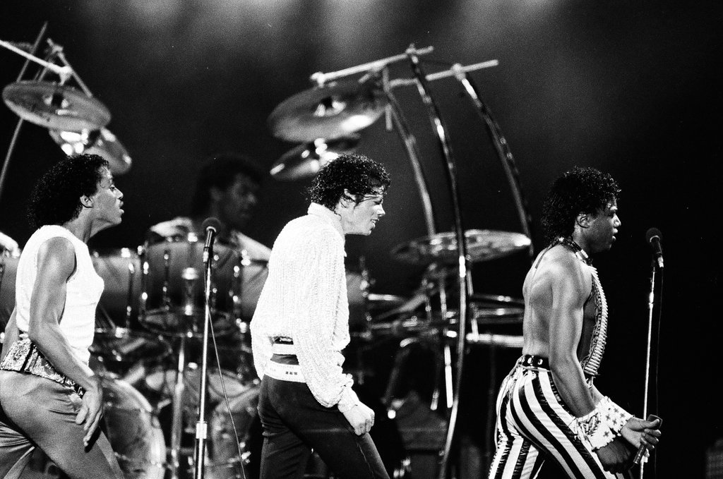 Michael Jackson concert at Comiskey Park - Ringham for Chicago Sun-Times