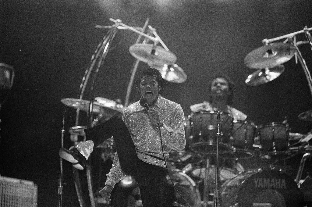Michael Jackson concert at Comiskey Park - Ringham for Chicago Sun-Times