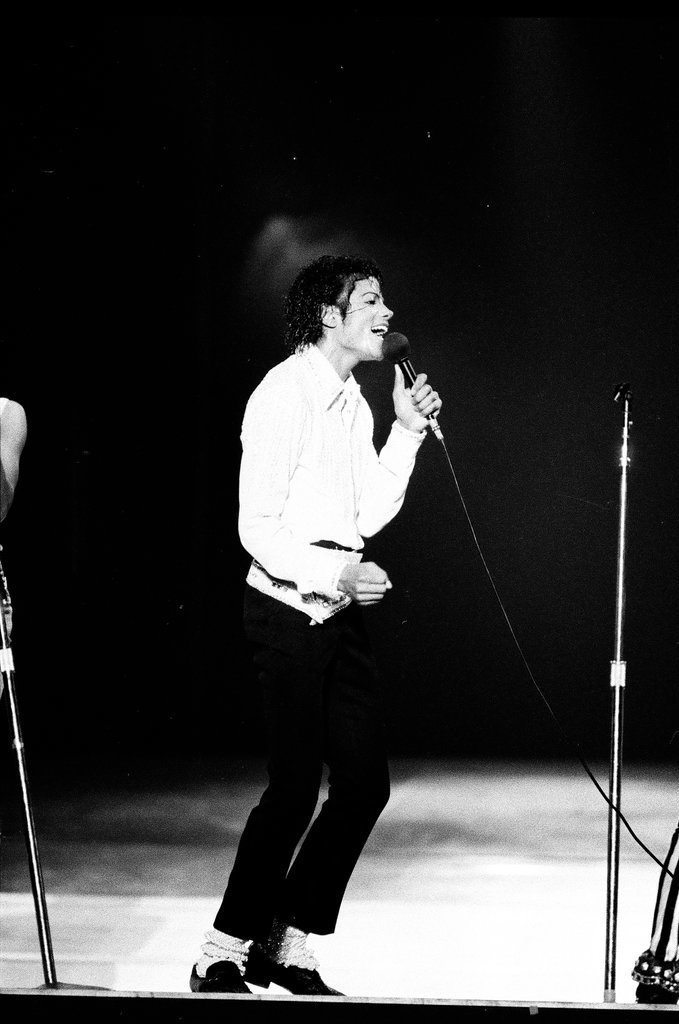 Michael Jackson concert at Comiskey Park - Ringham for Chicago Sun-Times