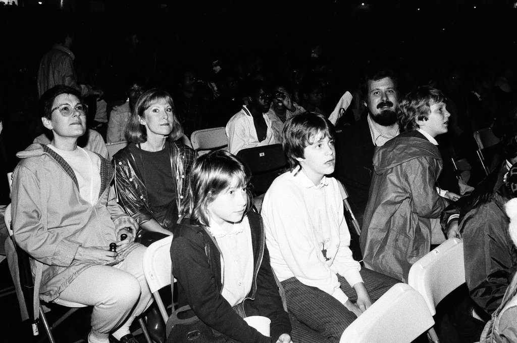 Michael Jackson concert at Comiskey Park - Ringham for Chicago Sun-Times