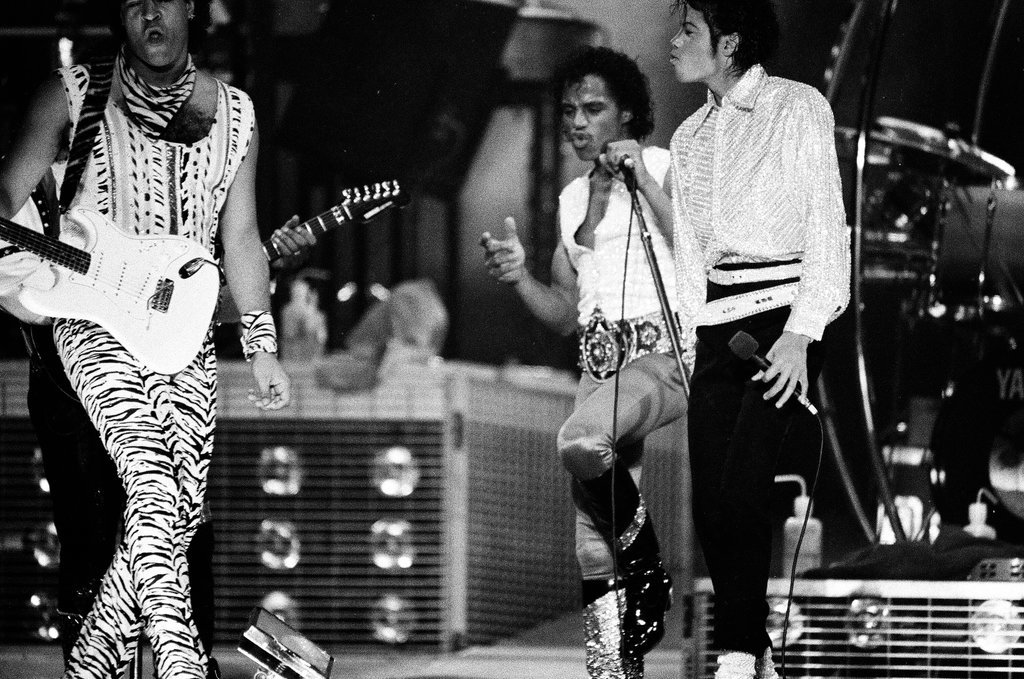 Michael Jackson concert at Comiskey Park - Ringham for Chicago Sun-Times