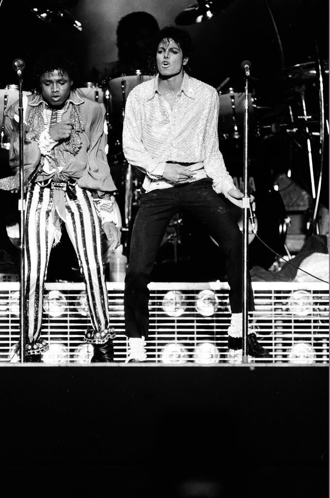 Michael Jackson concert at Comiskey Park - Bob (Robert) Black for Chicago Sun-Times