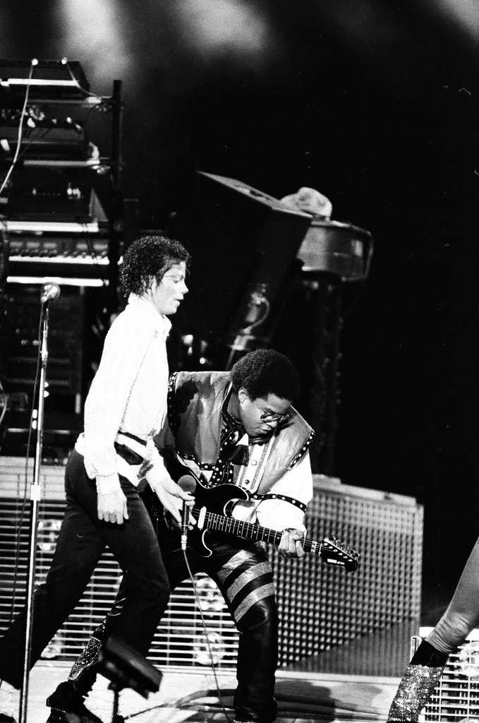 Michael Jackson concert at Comiskey Park - Ringham for Chicago Sun-Times