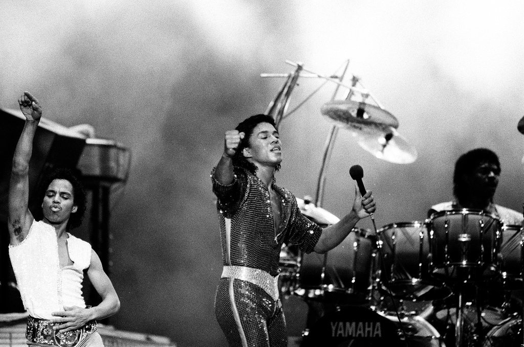Michael Jackson concert at Comiskey Park - Ringham for Chicago Sun-Times