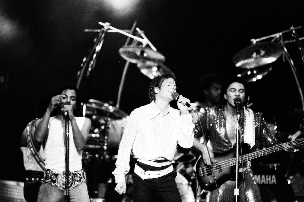 Michael Jackson concert at Comiskey Park - Ringham for Chicago Sun-Times