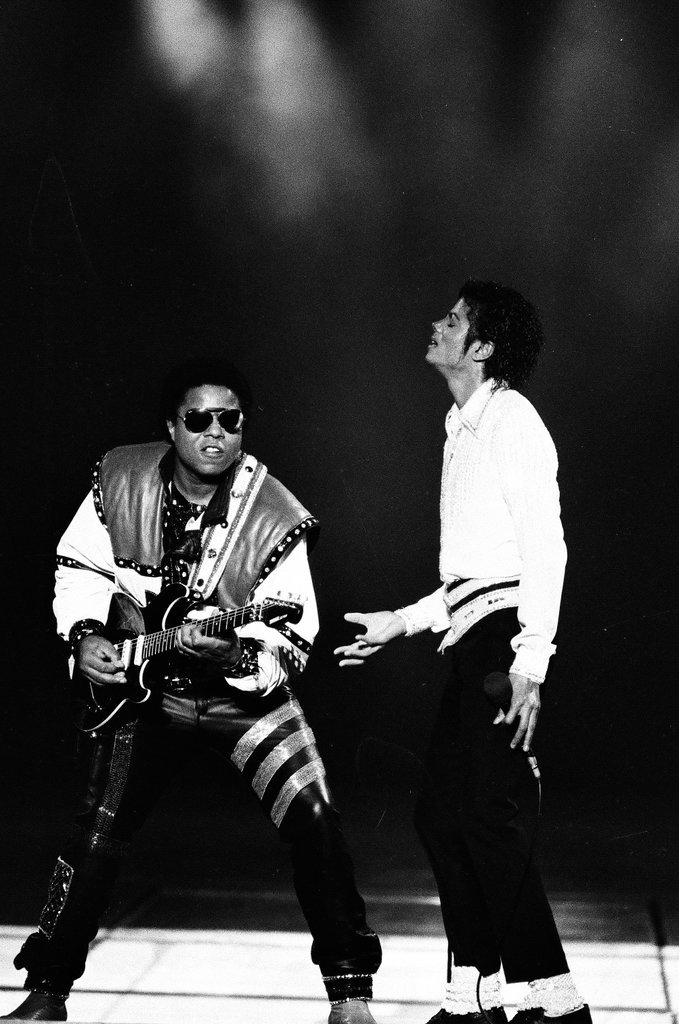 Michael Jackson concert at Comiskey Park - Ringham for Chicago Sun-Times