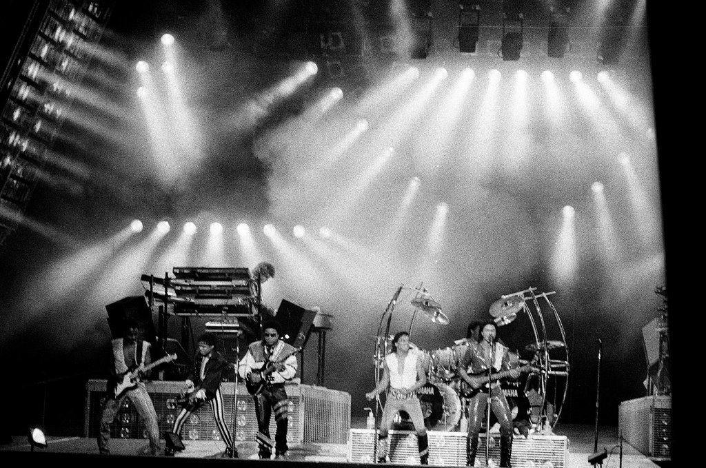 Michael Jackson concert at Comiskey Park - Ringham for Chicago Sun-Times
