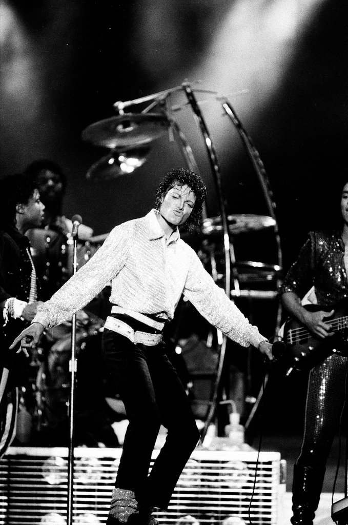 Michael Jackson concert at Comiskey Park - Ringham for Chicago Sun-Times