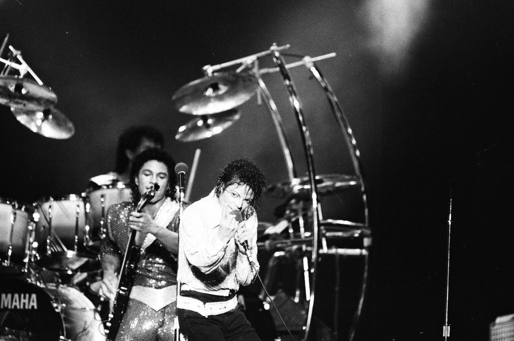 Michael Jackson concert at Comiskey Park - Ringham for Chicago Sun-Times