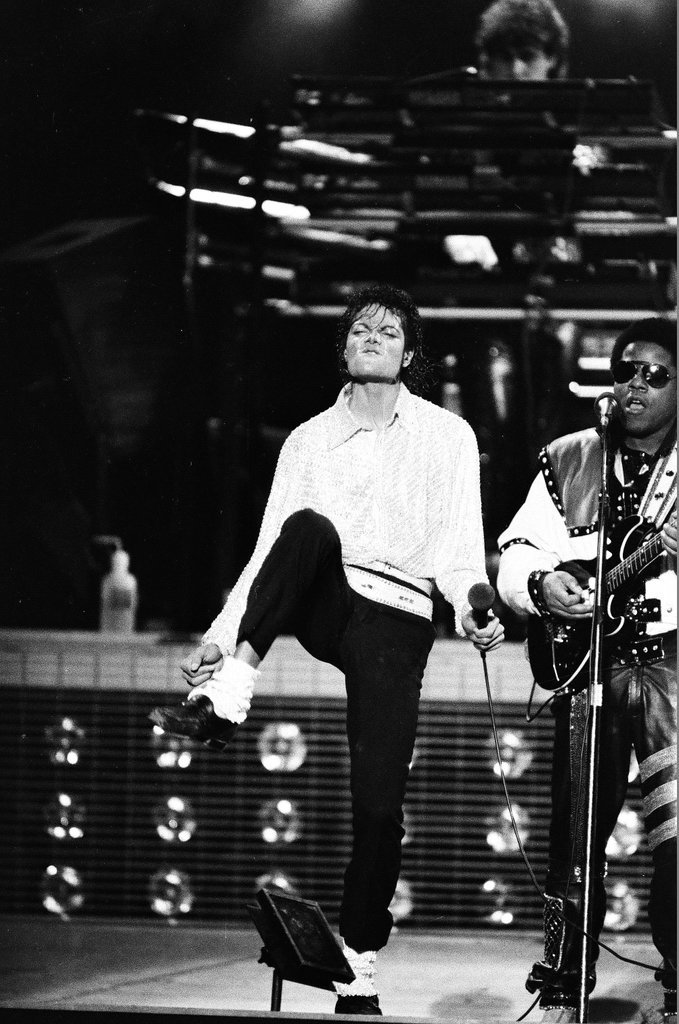 Michael Jackson concert at Comiskey Park - Ringham for Chicago Sun-Times