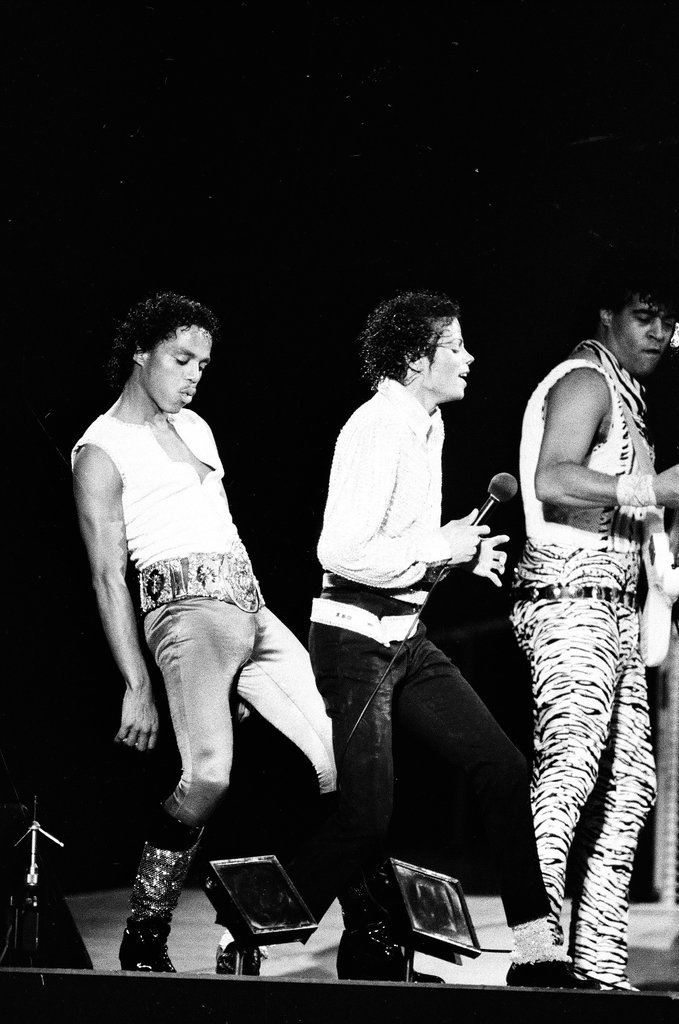 Michael Jackson concert at Comiskey Park - Ringham for Chicago Sun-Times