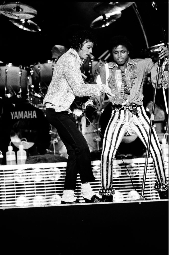 Michael Jackson concert at Comiskey Park - Bob (Robert) Black for Chicago Sun-Times