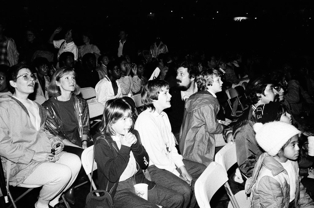 Michael Jackson concert at Comiskey Park - Ringham for Chicago Sun-Times