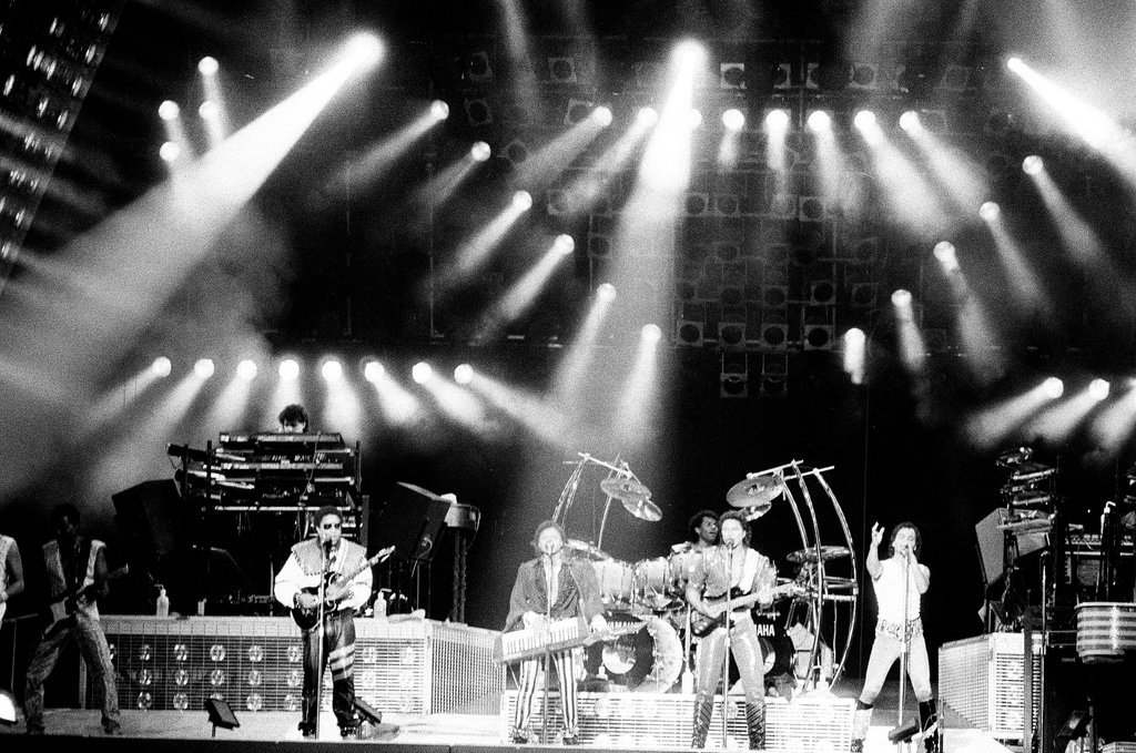 Michael Jackson concert at Comiskey Park - Ringham for Chicago Sun-Times