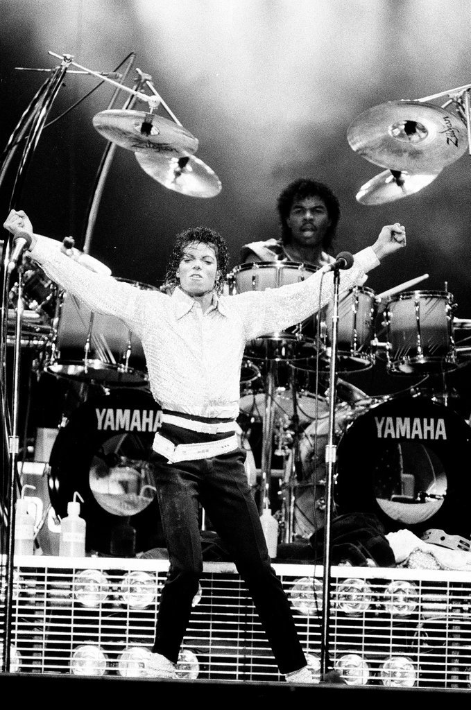Michael Jackson concert at Comiskey Park - Ringham for Chicago Sun-Times