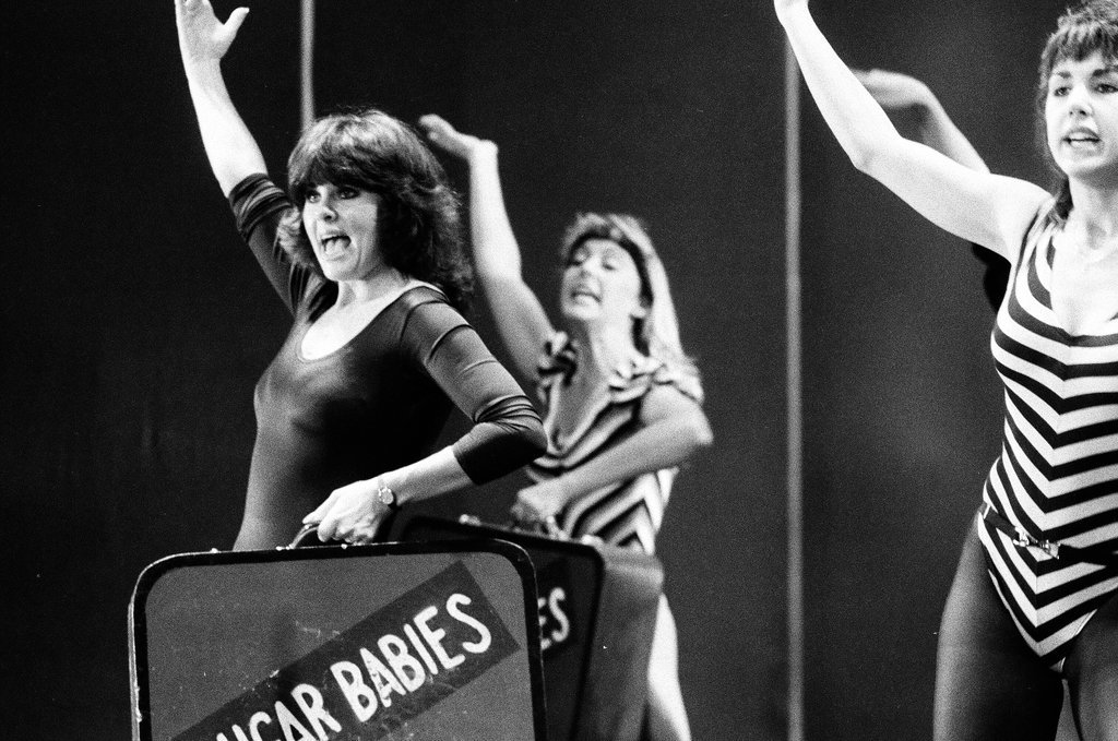 Mickey Rooney attends Sugar Babies rehearsal - Reeve for Chicago Sun-Times
