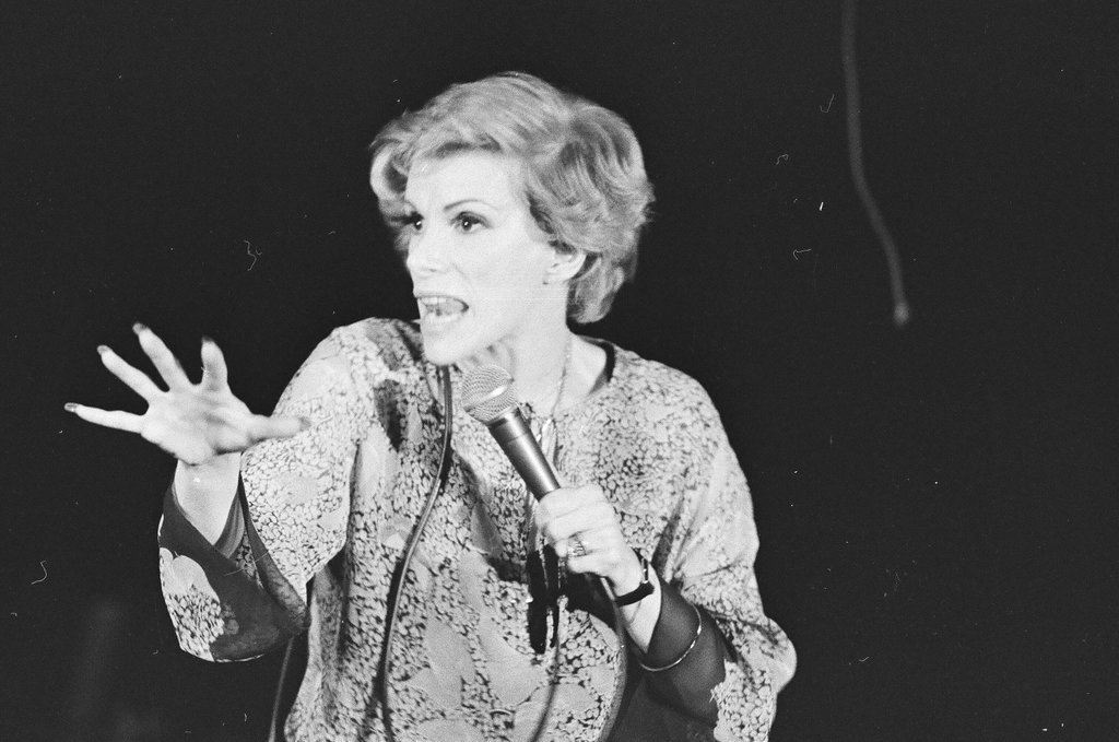 Joan Rivers performs at the Blue Max - Richard Derk for Chicago Sun-Times