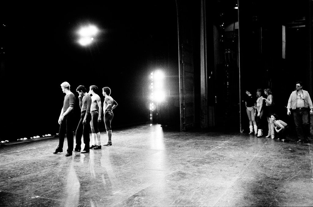 Mickey Rooney attends Sugar Babies rehearsal - Reeve for Chicago Sun-Times