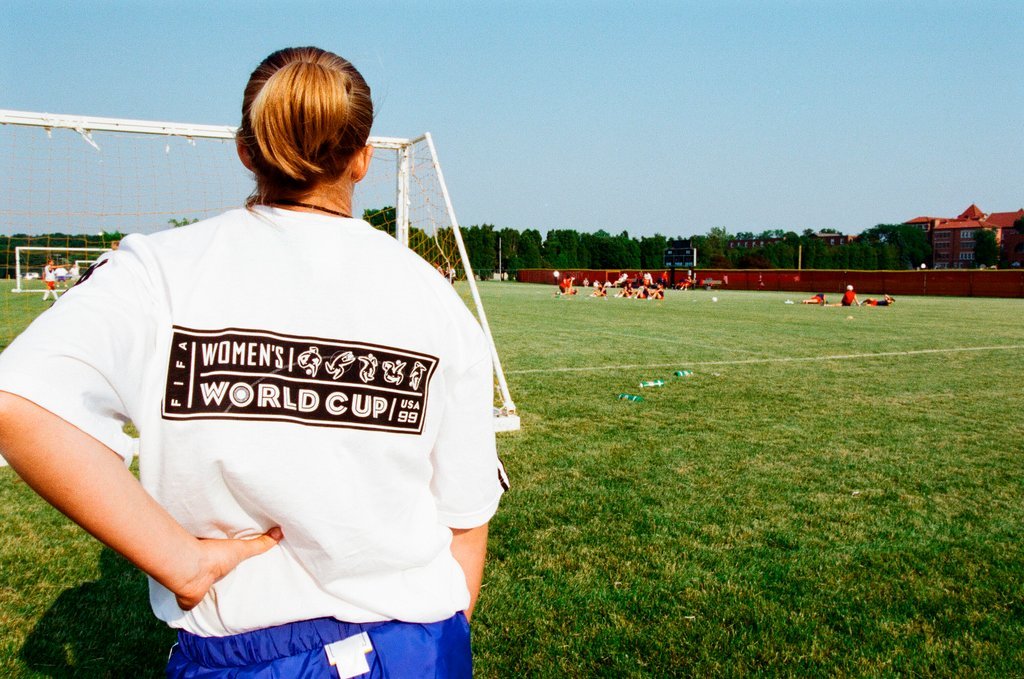USA women's World Cup soccer team practices at Benedictine College - Scott Stewart for Chicago Sun-Times