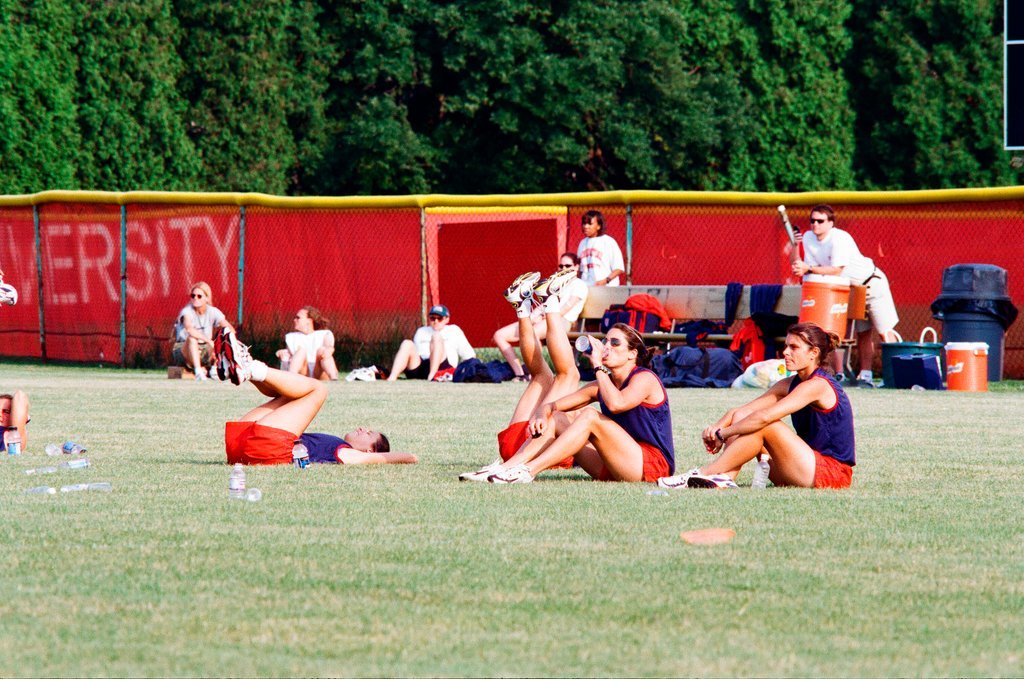 USA women's World Cup soccer team practices at Benedictine College - Scott Stewart for Chicago Sun-Times