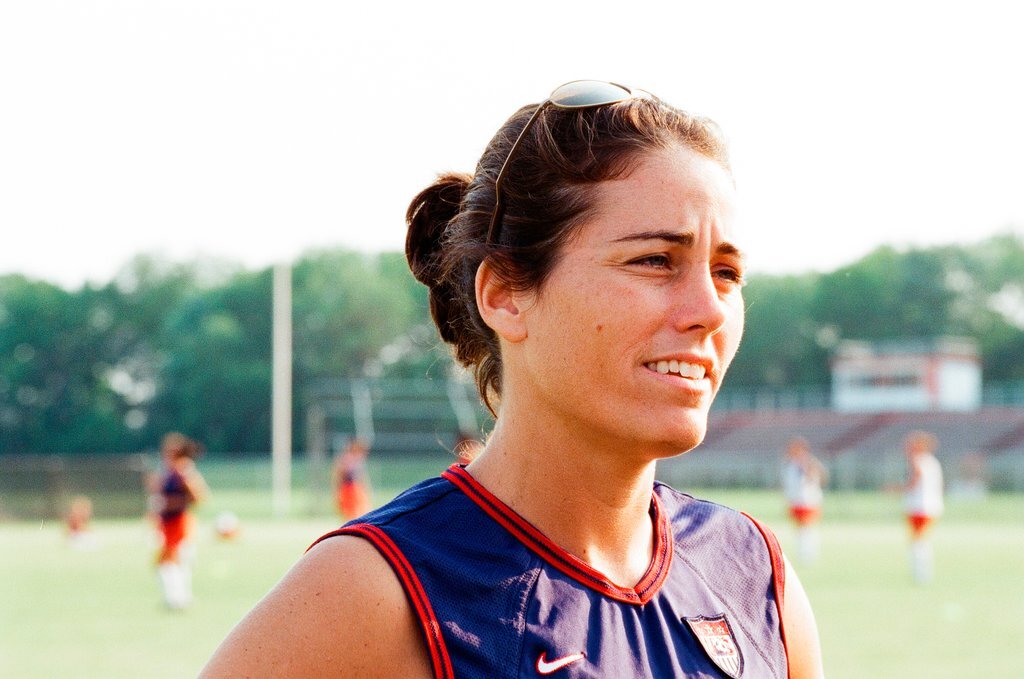 USA women's World Cup soccer team practices at Benedictine College - Scott Stewart for Chicago Sun-Times