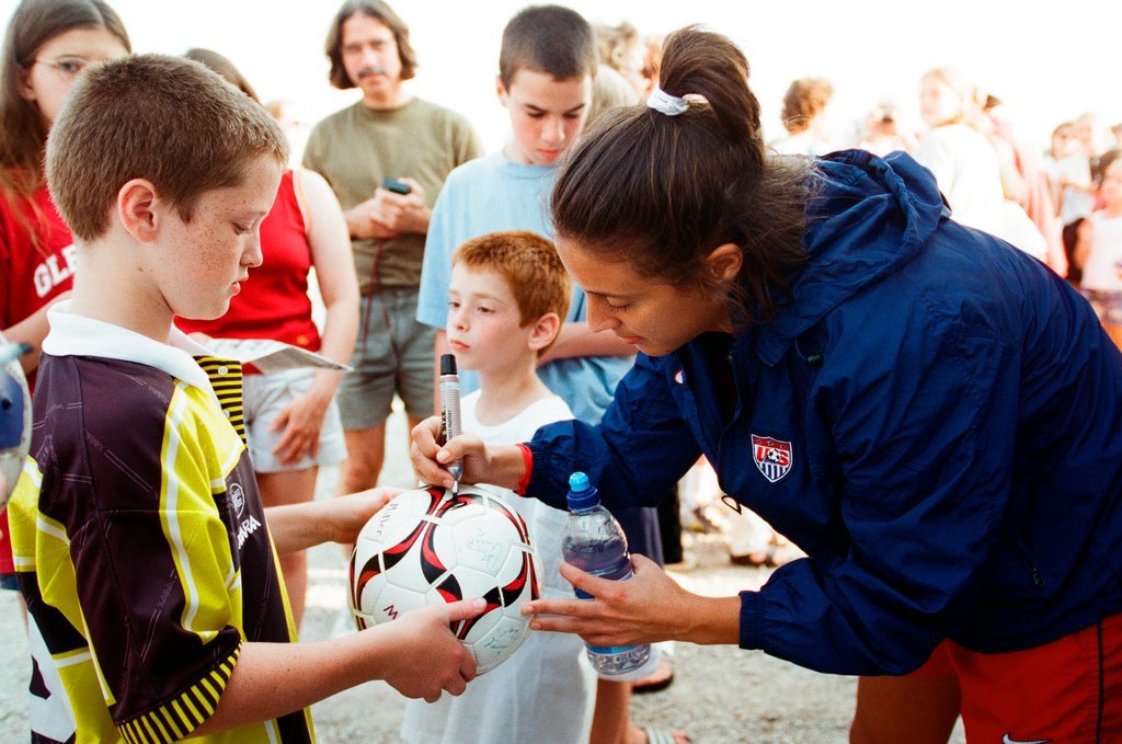 USA women's World Cup soccer team practices at Benedictine College - Scott Stewart for Chicago Sun-Times