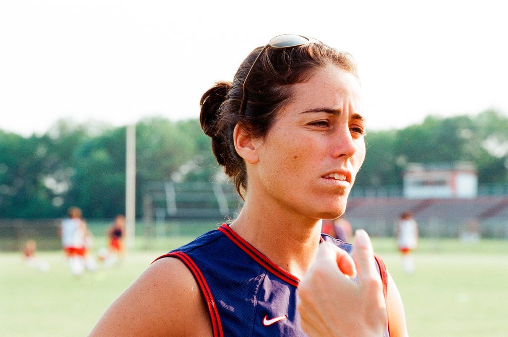 USA women's World Cup soccer team practices at Benedictine College - Scott Stewart for Chicago Sun-Times