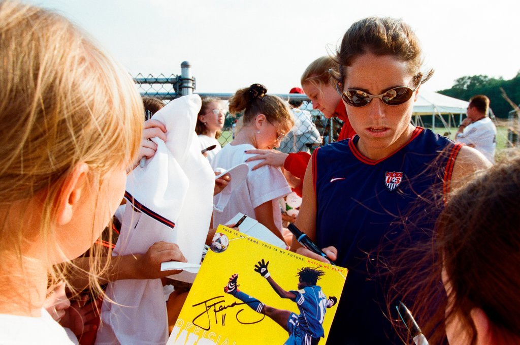 USA women's World Cup soccer team practices at Benedictine College - Scott Stewart for Chicago Sun-Times