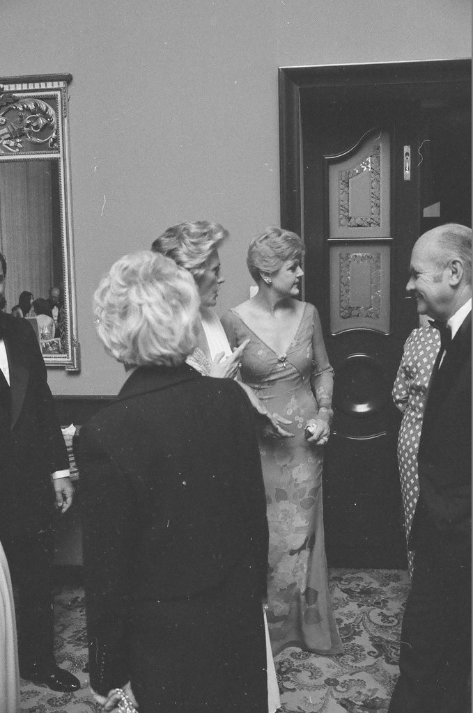 Angela Lansbury at Sarah Siddons Society party - Jim Mescall for Chicago Sun-Times