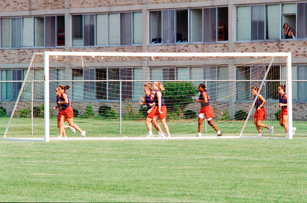 USA women's World Cup soccer team practices at Benedictine College - Scott Stewart for Chicago Sun-Times