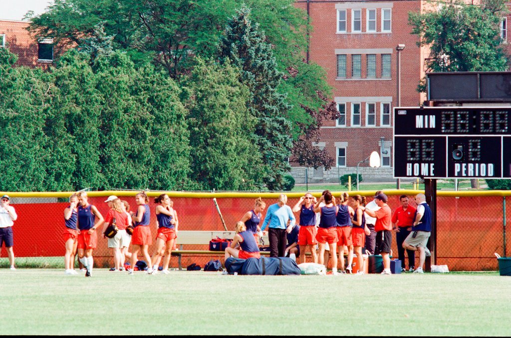 USA women's World Cup soccer team practices at Benedictine College - Scott Stewart for Chicago Sun-Times