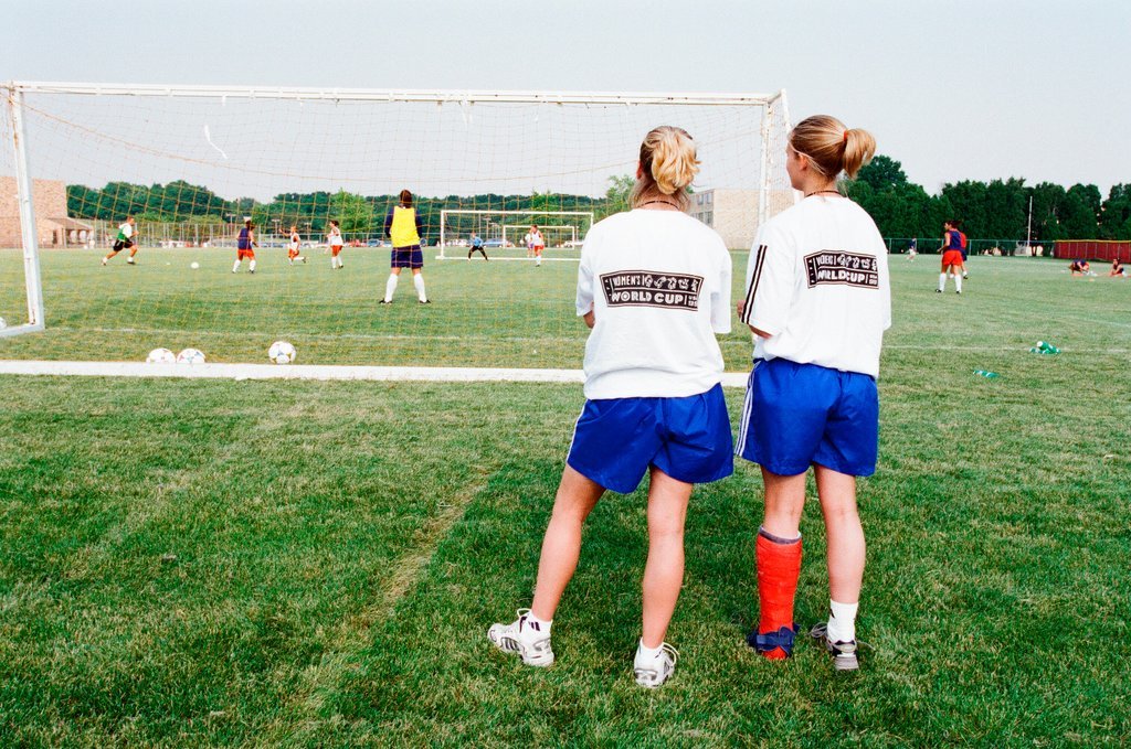 USA women's World Cup soccer team practices at Benedictine College - Scott Stewart for Chicago Sun-Times