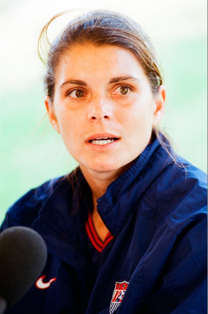USA women's World Cup soccer team practices at Benedictine College - Scott Stewart for Chicago Sun-Times