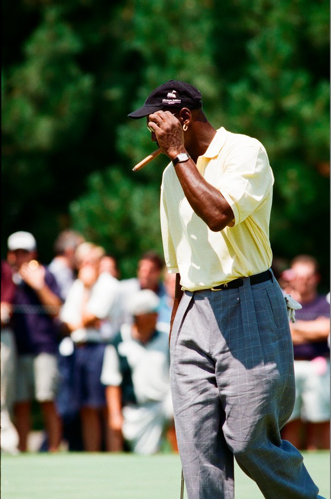 Jack Nickalus, Michael Jordan and others in the Ameritech Senior Open - Chicago Sun-Times