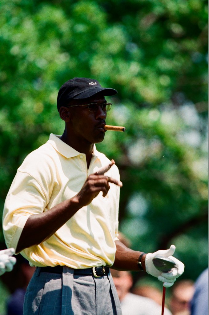 Jack Nickalus, Michael Jordan and others in the Ameritech Senior Open - Chicago Sun-Times
