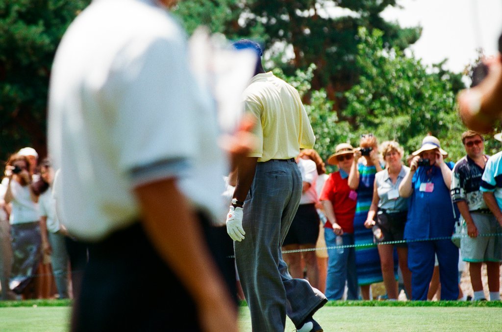 Jack Nickalus, Michael Jordan and others in the Ameritech Senior Open - Chicago Sun-Times