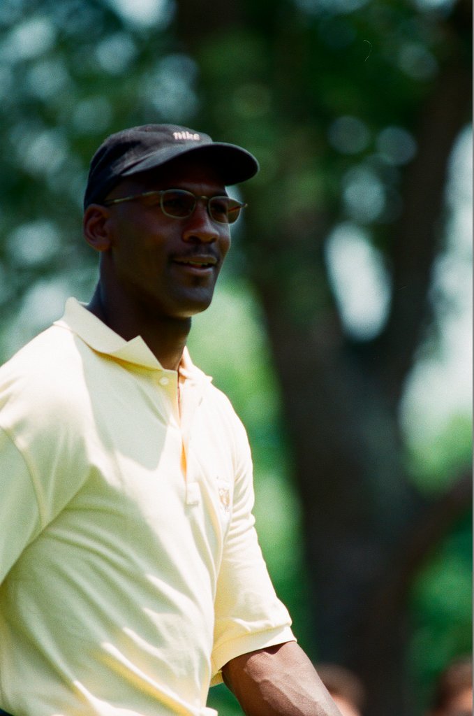 Jack Nickalus, Michael Jordan and others in the Ameritech Senior Open - Chicago Sun-Times