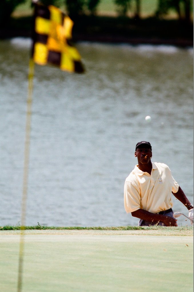 Jack Nickalus, Michael Jordan and others in the Ameritech Senior Open - Chicago Sun-Times