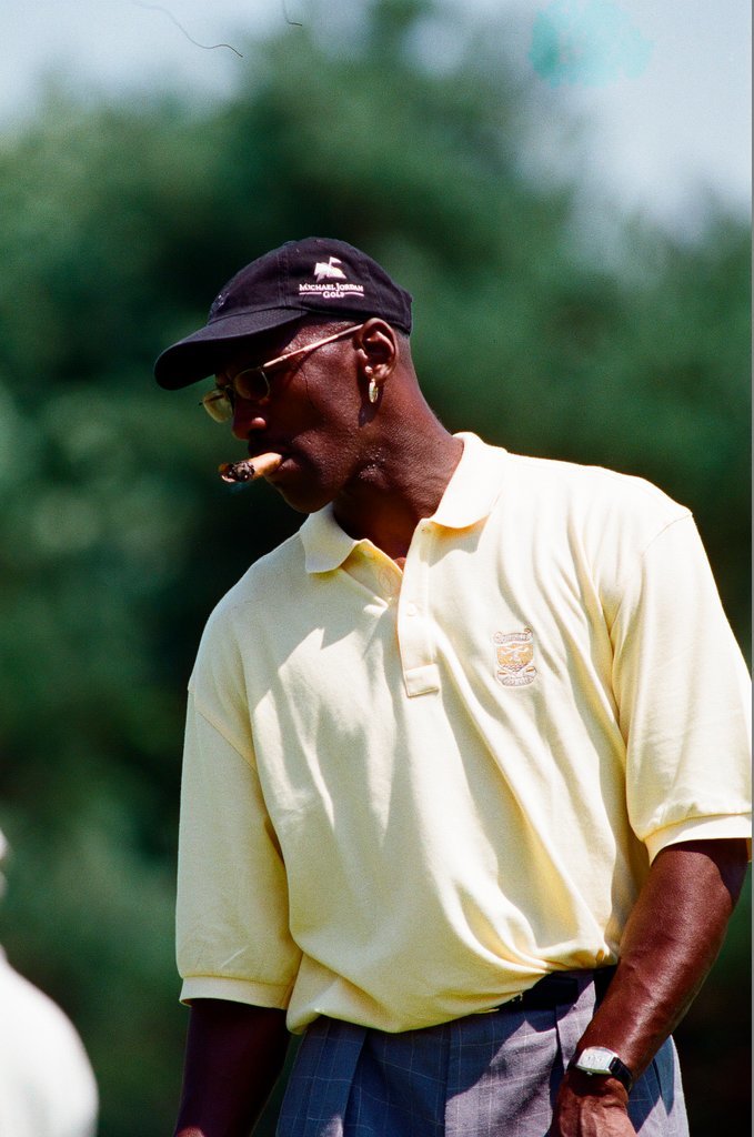Jack Nickalus, Michael Jordan and others in the Ameritech Senior Open - Chicago Sun-Times