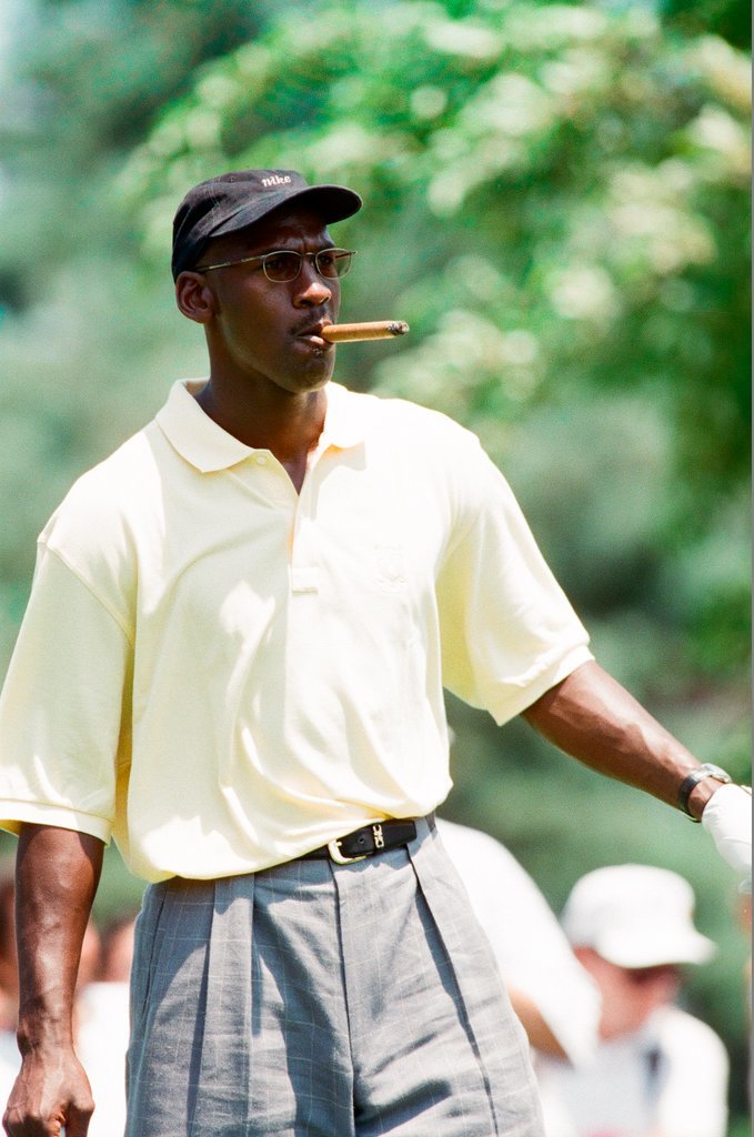 Jack Nickalus, Michael Jordan and others in the Ameritech Senior Open - Chicago Sun-Times