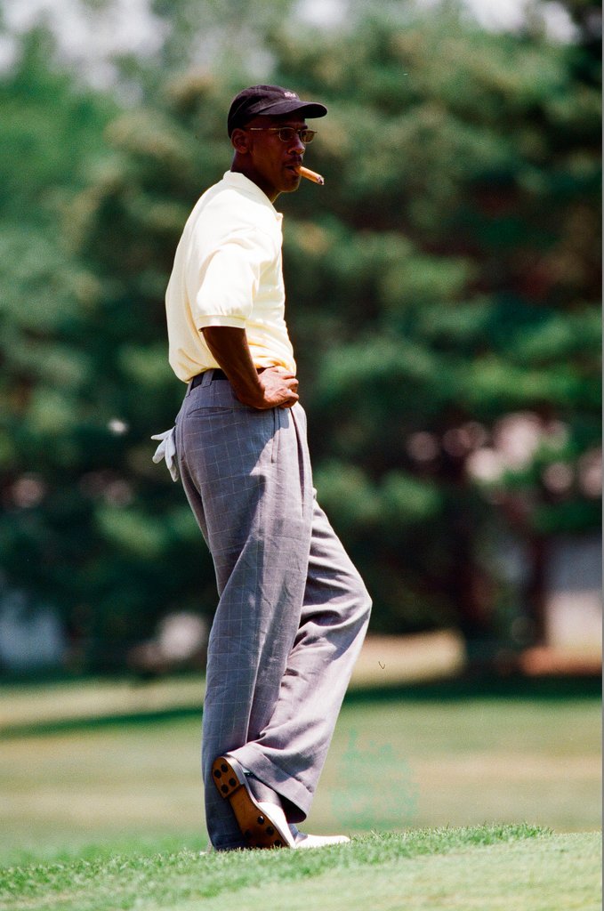 Jack Nickalus, Michael Jordan and others in the Ameritech Senior Open - Chicago Sun-Times