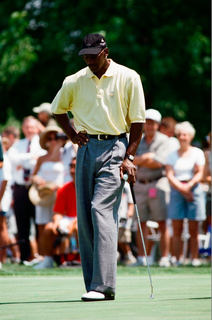Jack Nickalus, Michael Jordan and others in the Ameritech Senior Open - Chicago Sun-Times