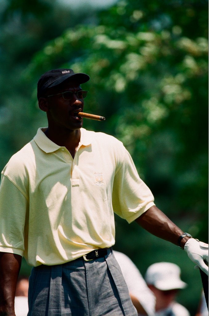 Jack Nickalus, Michael Jordan and others in the Ameritech Senior Open - Chicago Sun-Times