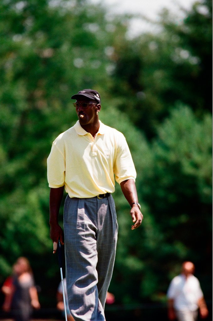 Jack Nickalus, Michael Jordan and others in the Ameritech Senior Open - Chicago Sun-Times