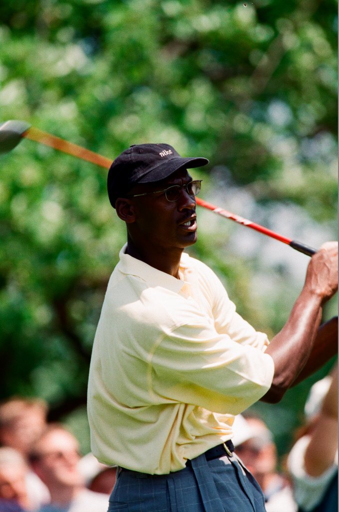 Jack Nickalus, Michael Jordan and others in the Ameritech Senior Open - Chicago Sun-Times