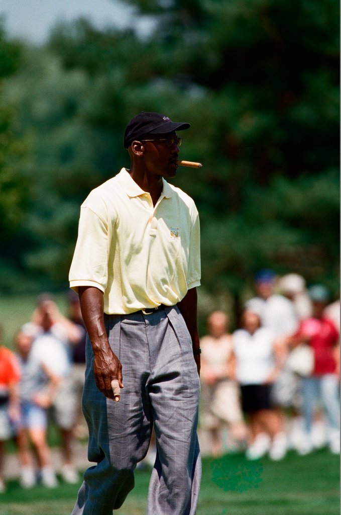 Jack Nickalus, Michael Jordan and others in the Ameritech Senior Open - Chicago Sun-Times