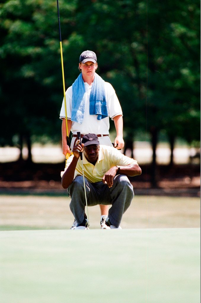 Jack Nickalus, Michael Jordan and others in the Ameritech Senior Open - Chicago Sun-Times