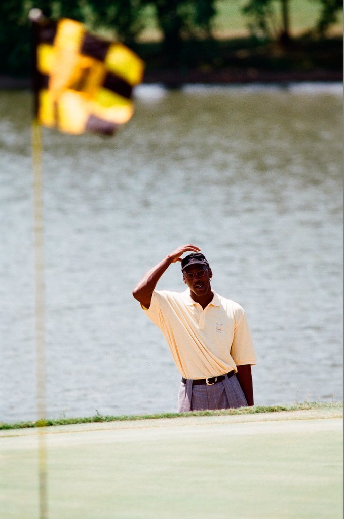 Jack Nickalus, Michael Jordan and others in the Ameritech Senior Open - Chicago Sun-Times