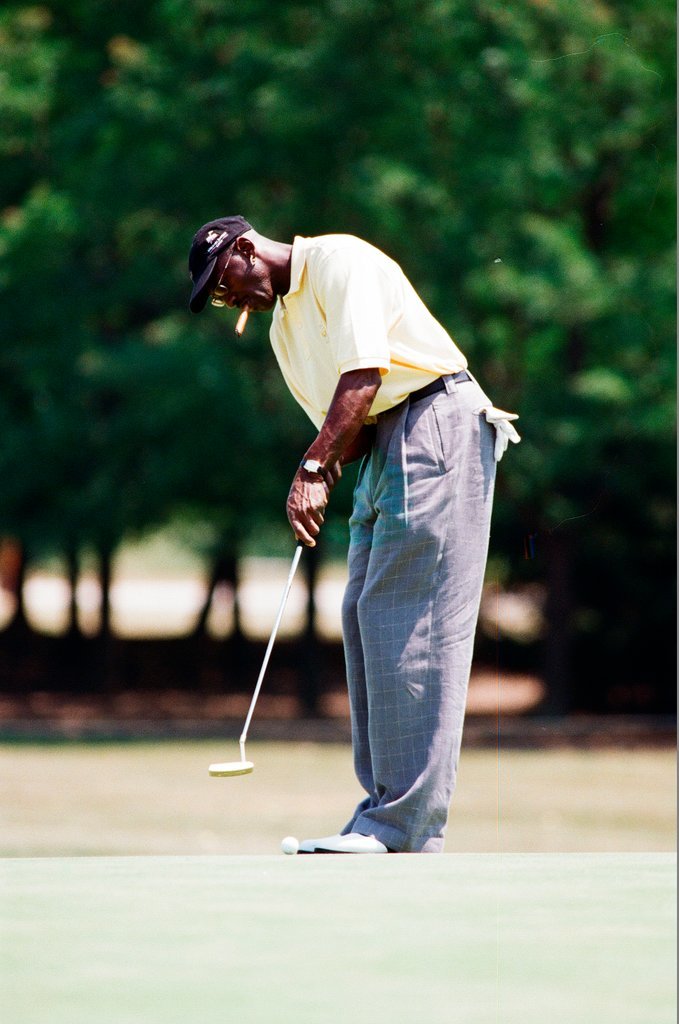 Jack Nickalus, Michael Jordan and others in the Ameritech Senior Open - Chicago Sun-Times